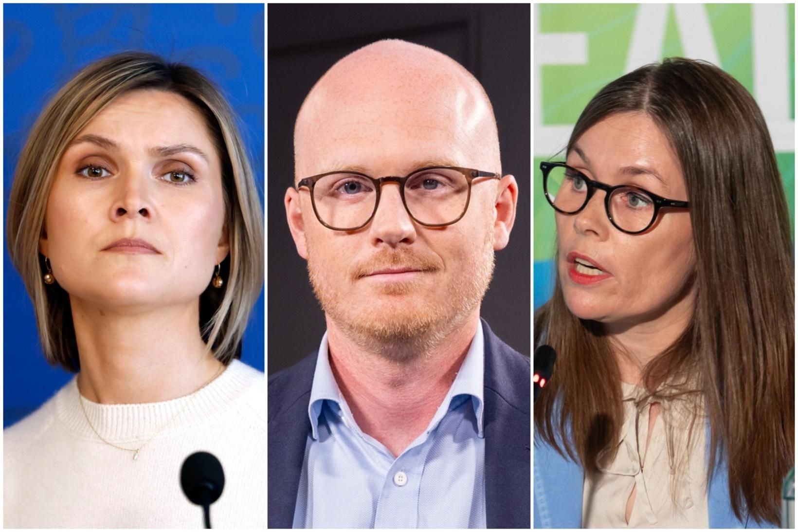 Telur Kristrúnu draga fylgið niður