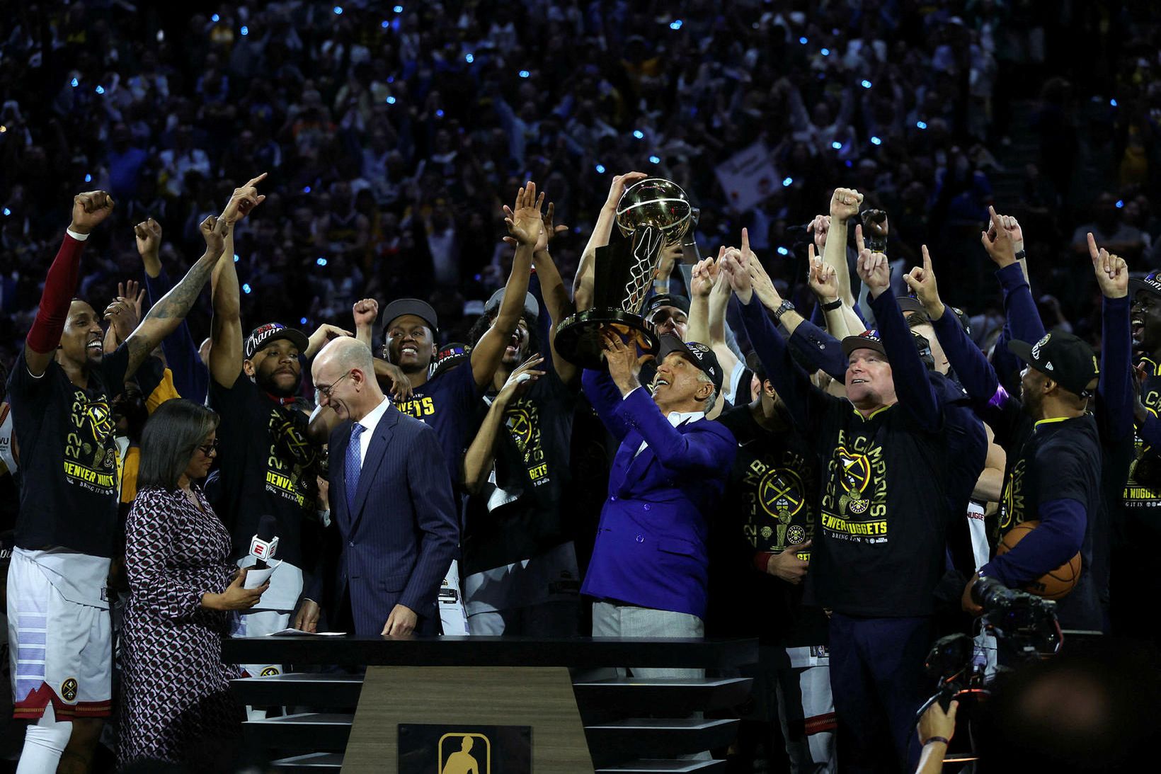 Denver Nuggets er NBA-meistari í fyrsta sinn.