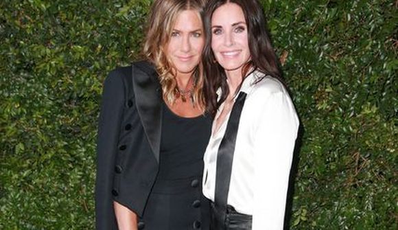 Aniston og Cox fóru á tvöfalt stefnumót