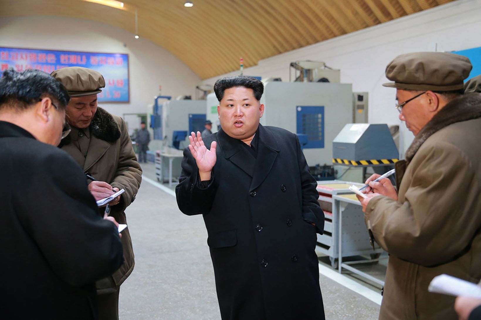Kim Jong-Un, leiðtogi N-Kóreu.