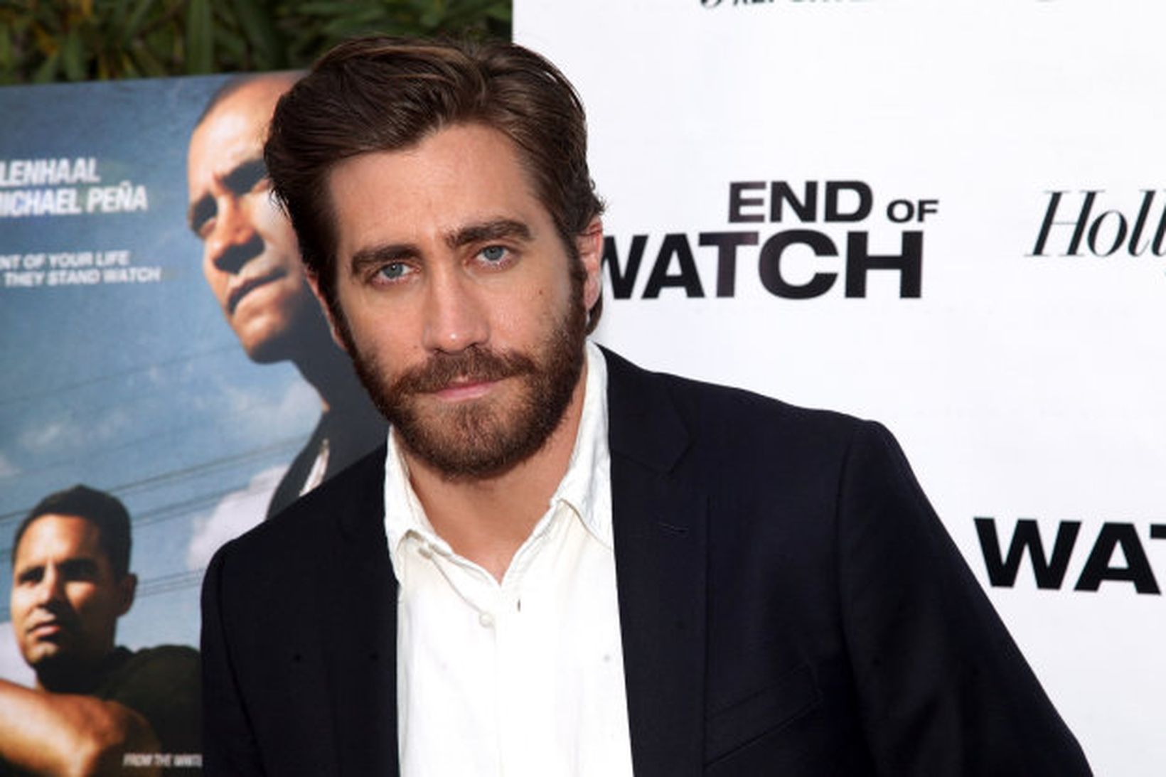 Jake Gyllenhaal grenntist mikið fyrir hlutverk sitt í kvikmyndnni Nightcrawler.