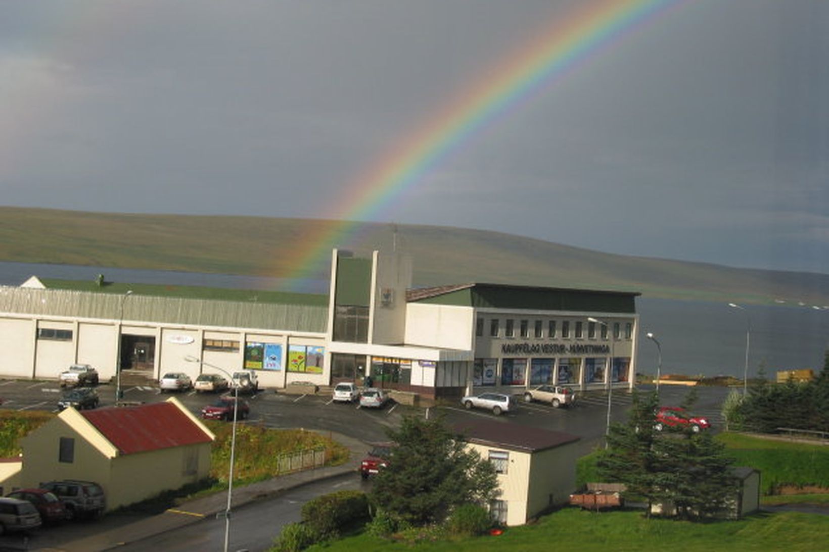 Frá Hvammstanga, höfuðstað Húnaþings vestra.