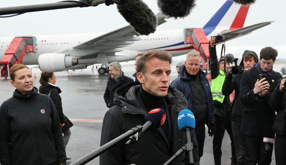 Gagnrýndi Trump við komuna til Grænlands
