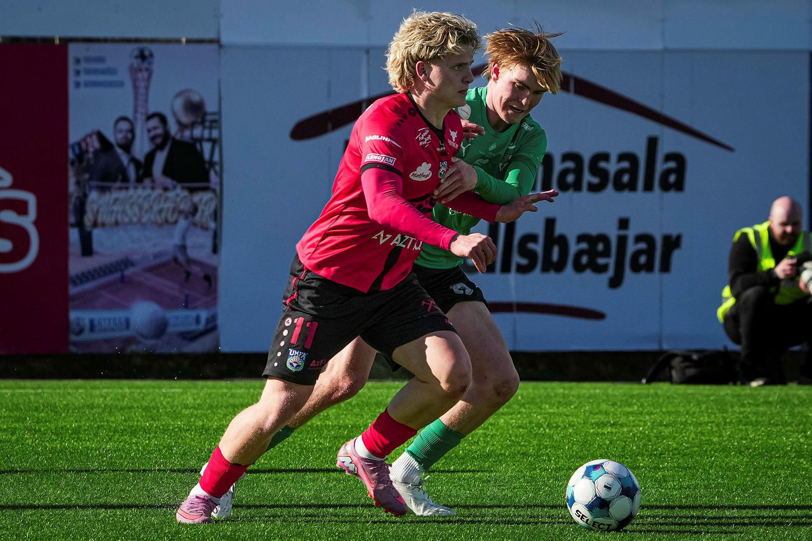 Afturelding skoraði fimm gegn Fylki