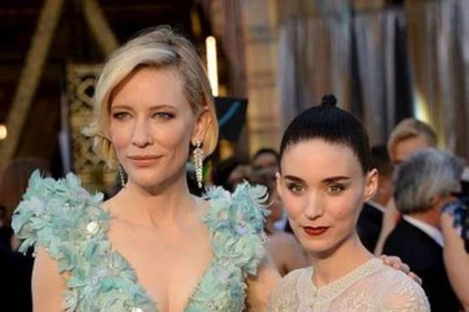 Cate Blanchett og Rooney Mara.