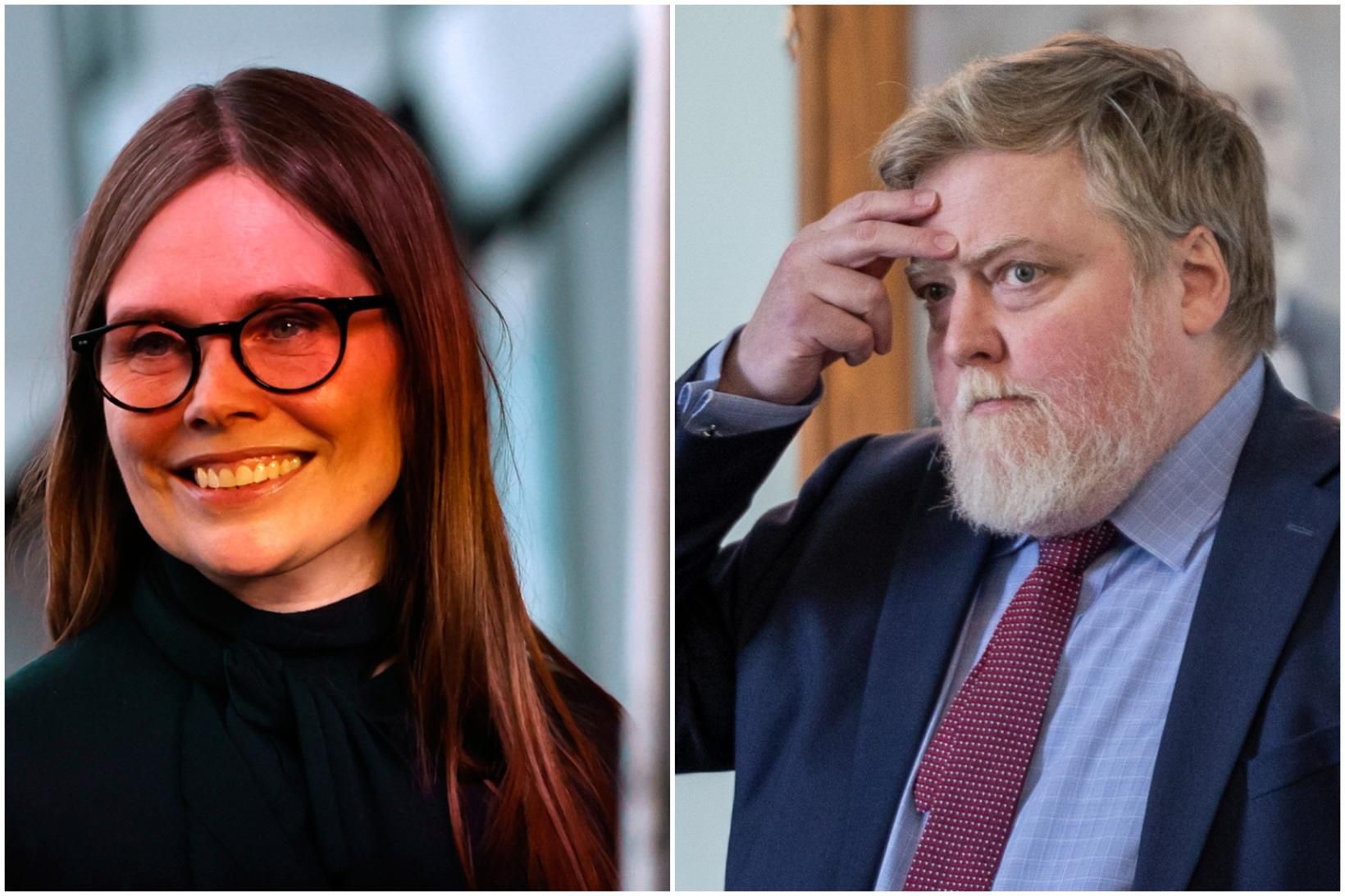 Sigmundur leggur til að Katrín taki við skútunni.