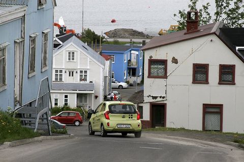 Búðargil in Akureyri. A strange and annoying sound has been keeping people up at night.