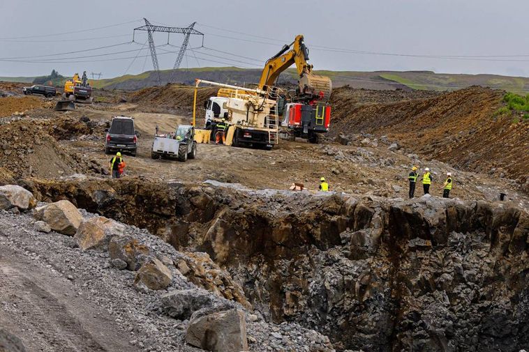 No halt to construction at Hvammsvirkjun site