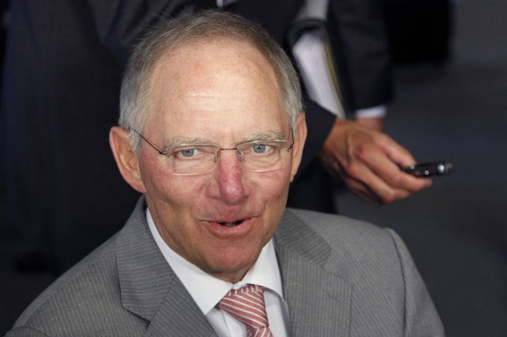 Wolfgang Schäuble, fjármálaráðherra Þýskalands.