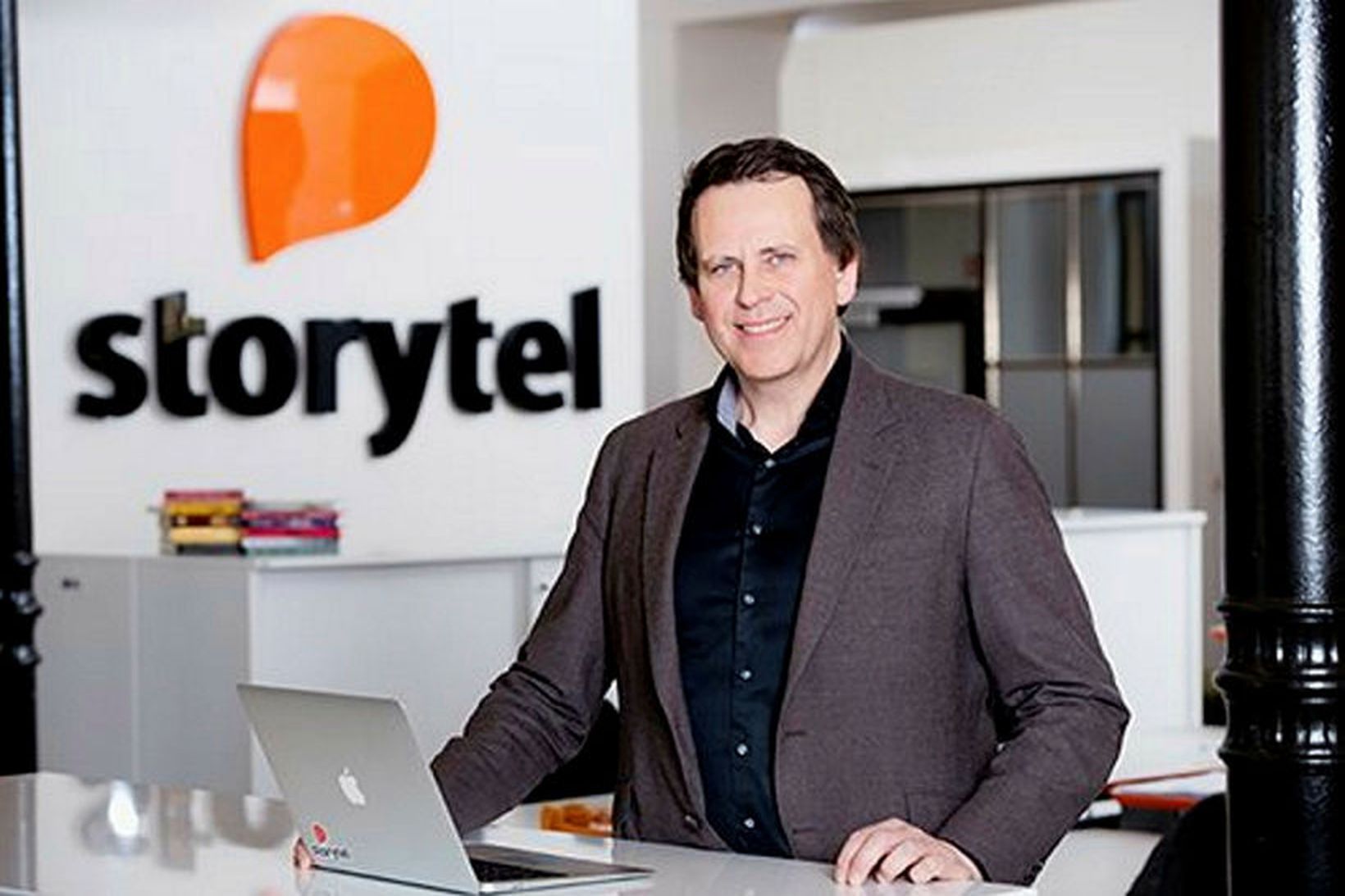 Stefán Hjörleifsson hjá Storytel.