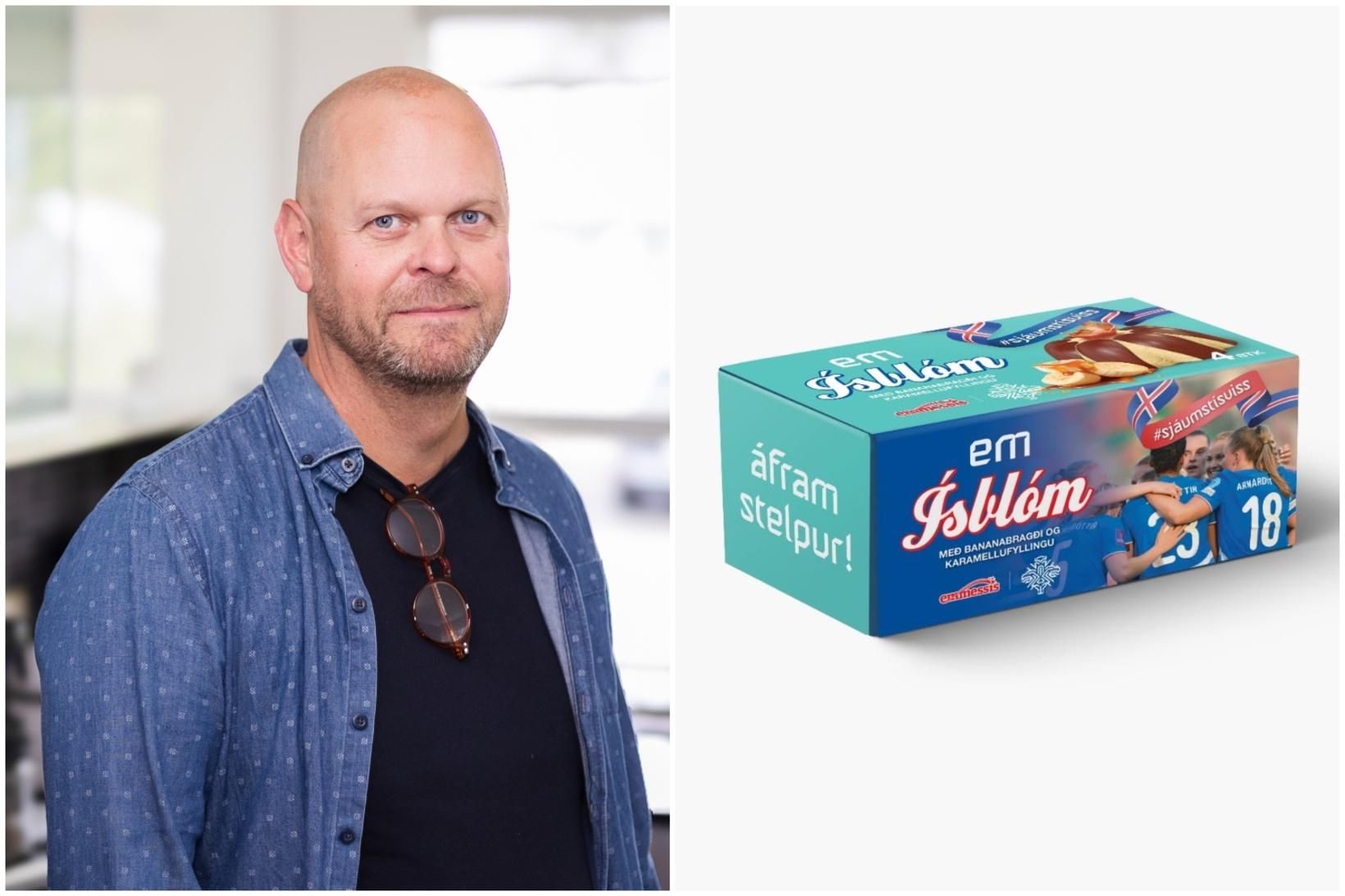 Kristján Geir Gunnarsson framkvæmdastjóri Emmessís segir nýja EM Ísblómið vera …
