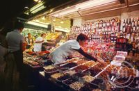 Mercado de La Boqueria í Barcelona