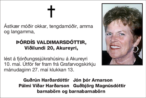 Þórdís Valdimarsdóttir,