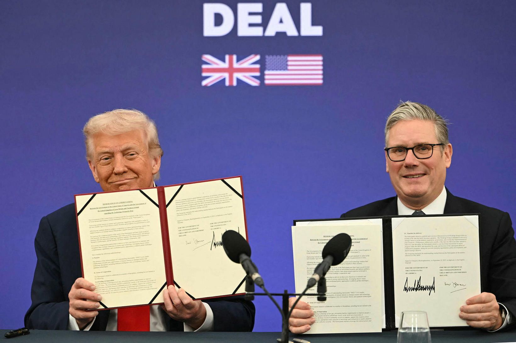 Trump stakk upp á að Bretar kalli til herinn
