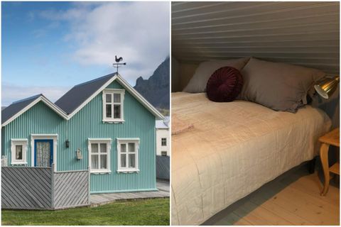Húsið er heillandi, lítið en persónulegt.