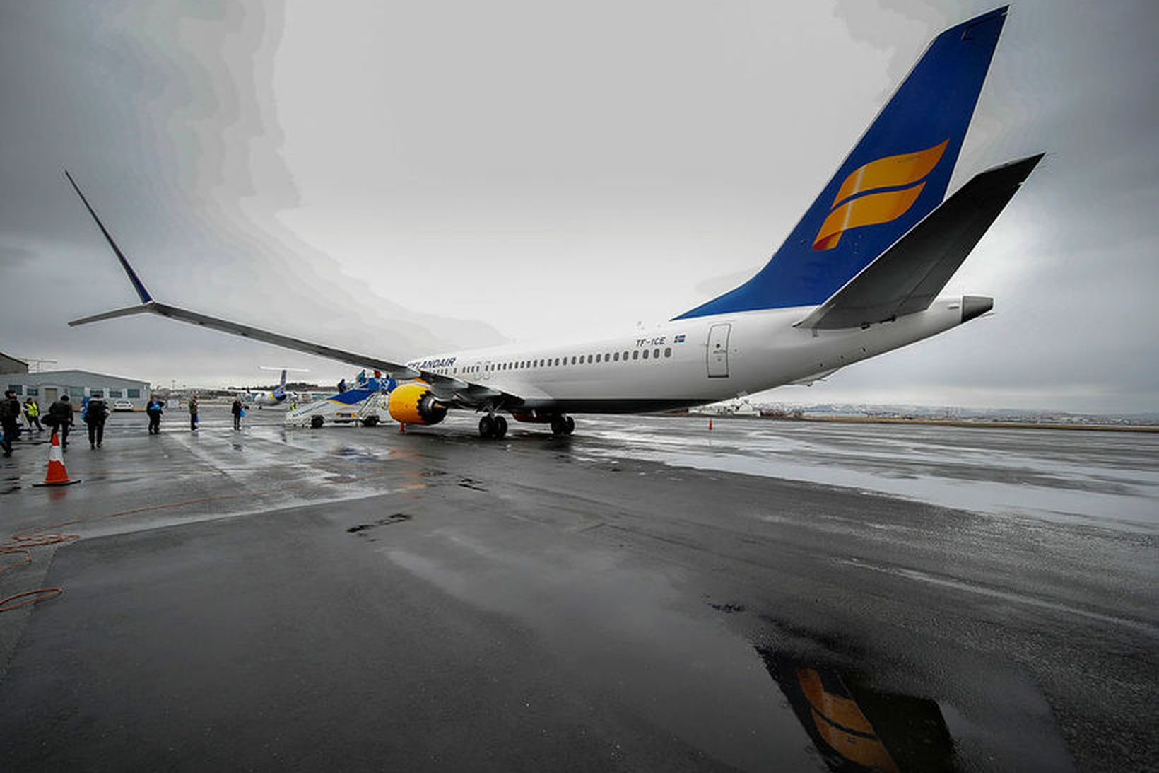 Þota Icelandair af gerðinni Boeing 737 MAX.