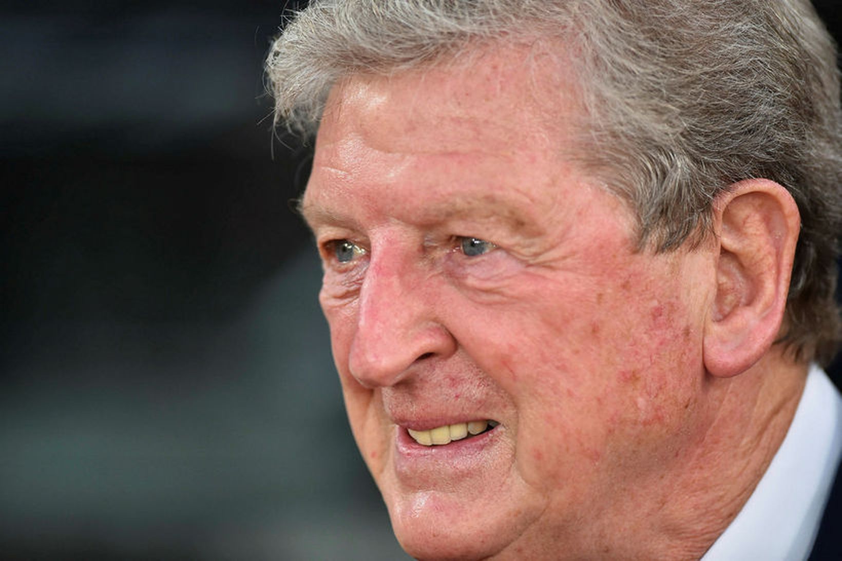 Roy Hodgson fyrir leik Crystal Palace og Liverpool.