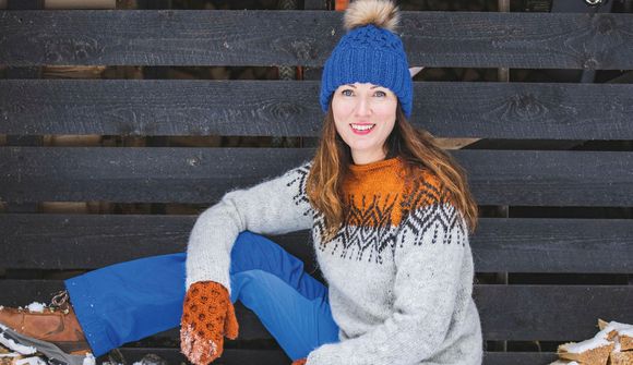 Uppskrift af lopapeysu úr smiðju Heli Nikula 