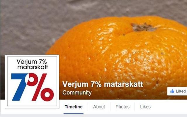 Bryndís stofnaði Facebook-hópinn Verjum 7% matarskatt.