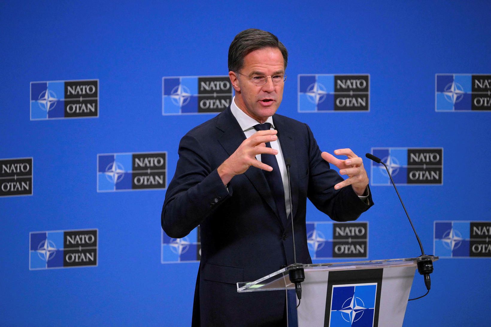 Mark Rutte framkvæmdastjóri Atlantshafsbandalagsins.