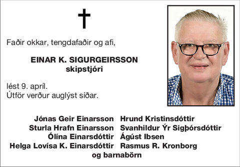 Einar K. Sigurgeirsson