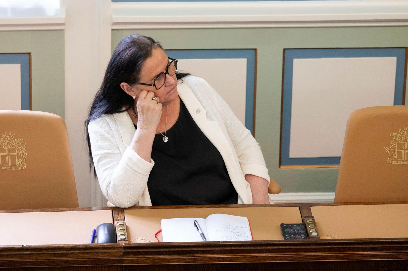 Inga Sæland beðin um að hemja sig