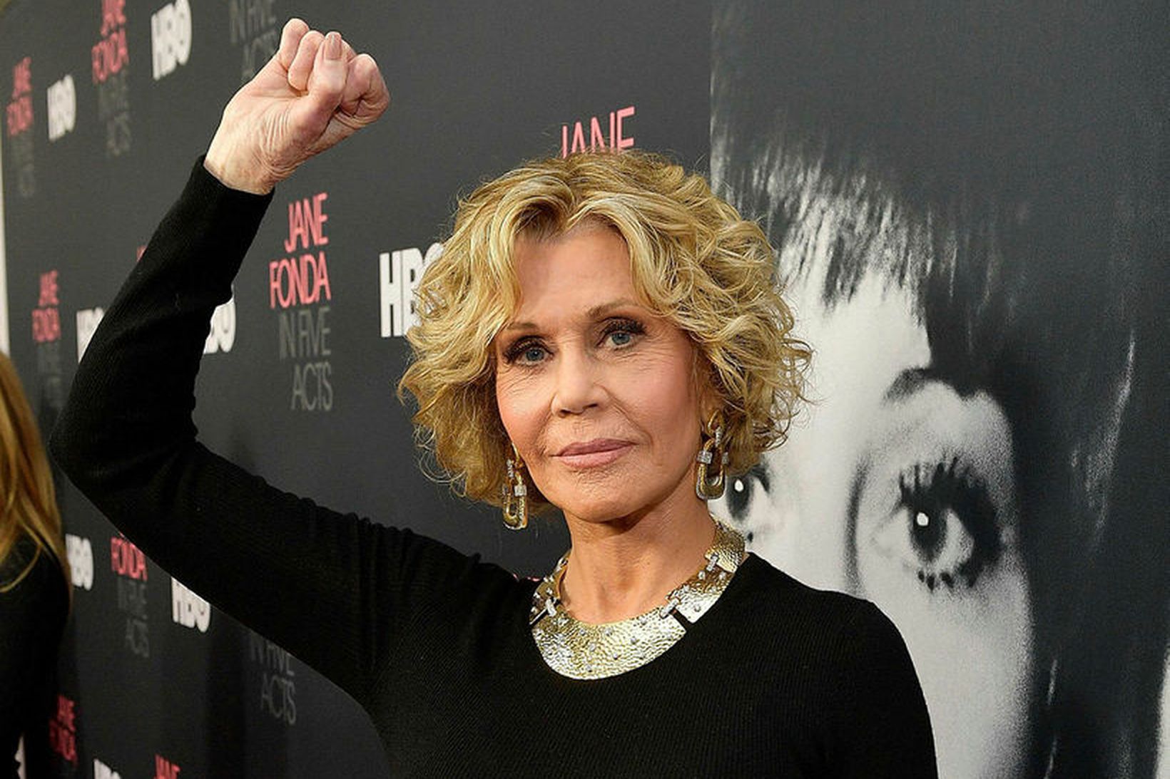 Jane Fonda er ákveðin kona.