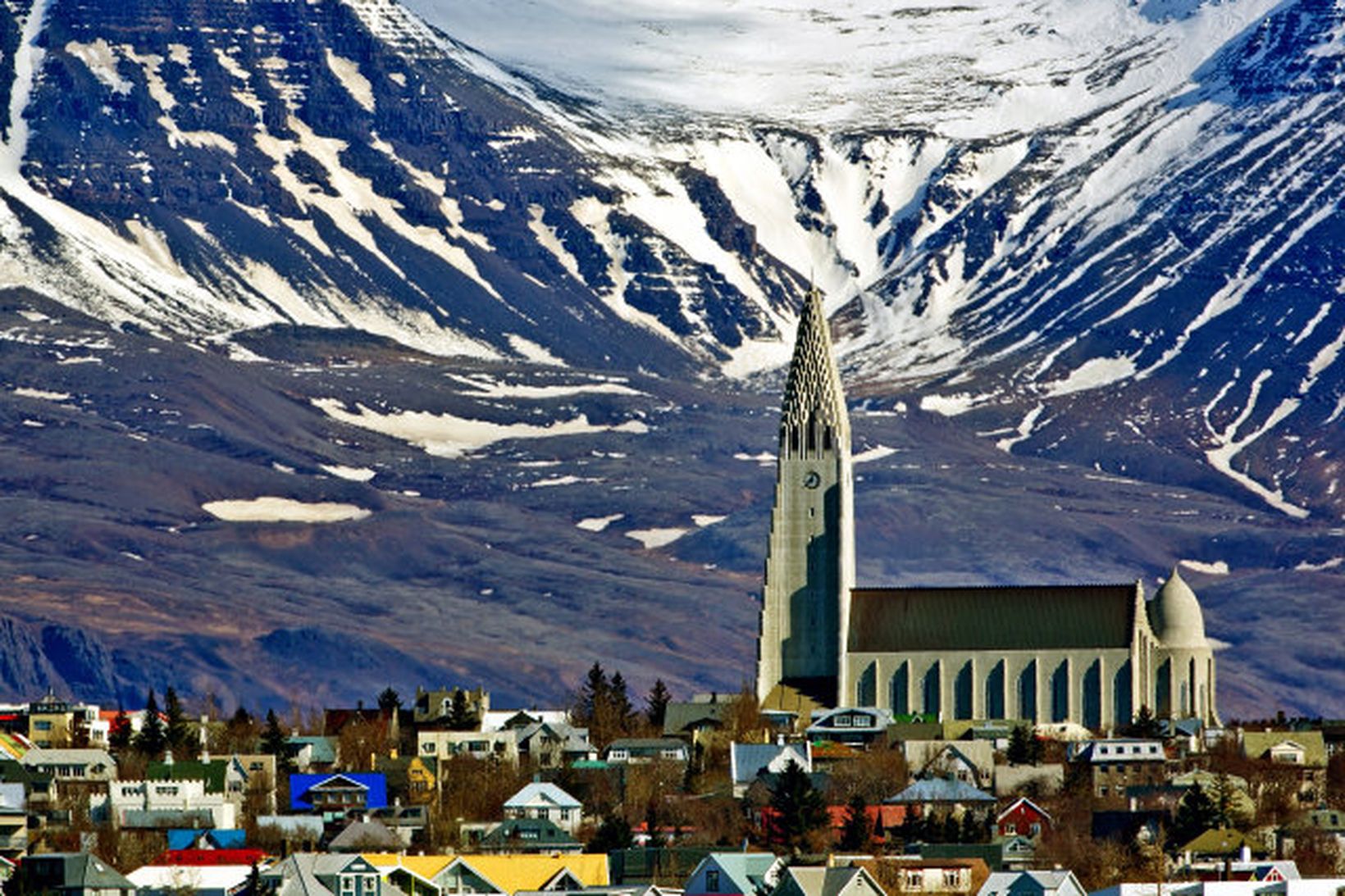 Heitavatnslaust var miðsvæðis í Reykjavík í dag.