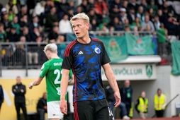 Orri Steinn Óskarsson með FCK á Kópavogsvelli síðasta sumar.
