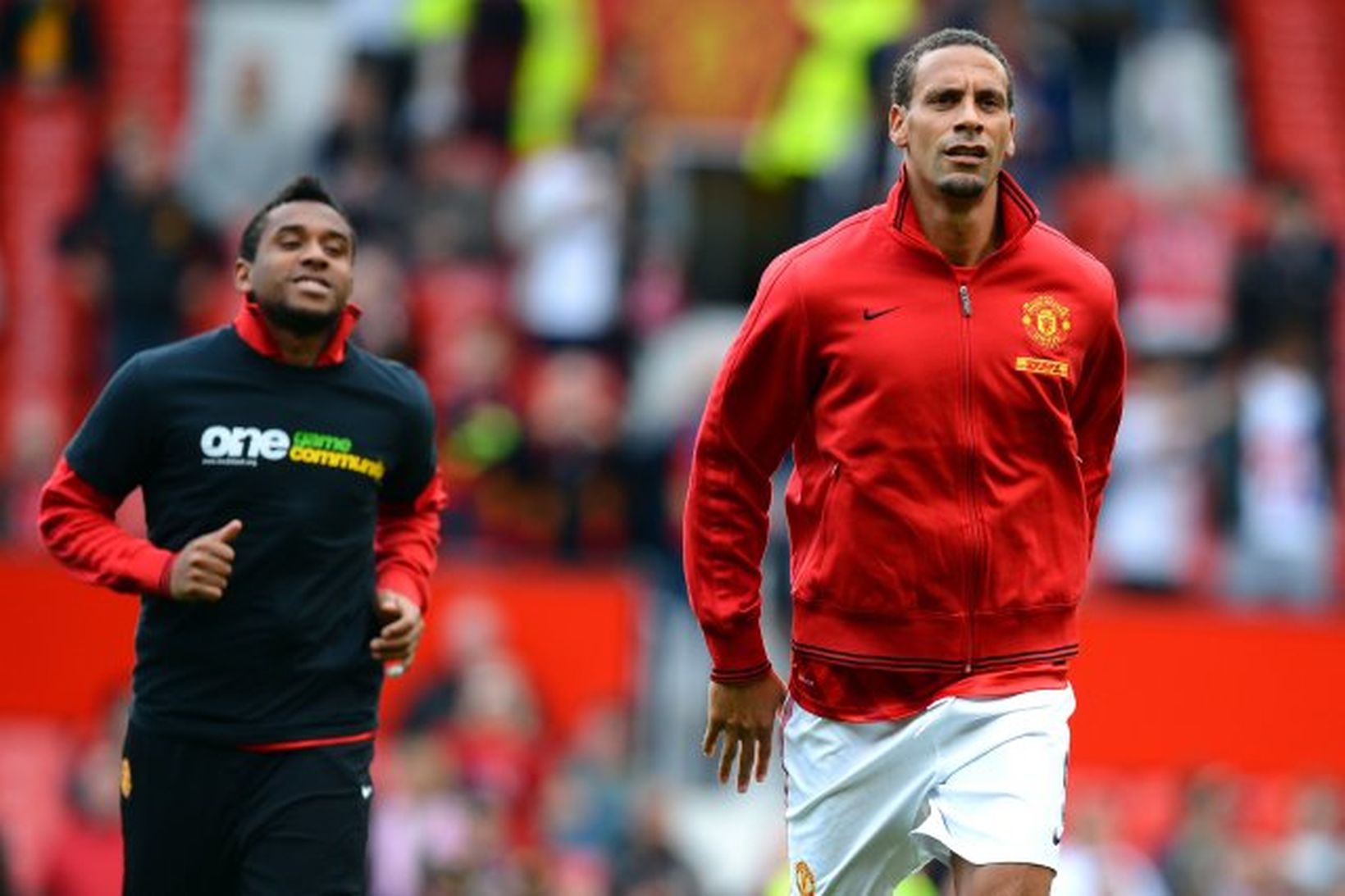 Rio Ferdinand hitaði ekki upp í bol eins og félagi …