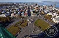 Reykjavík frá Hallgrímskirkjuturni