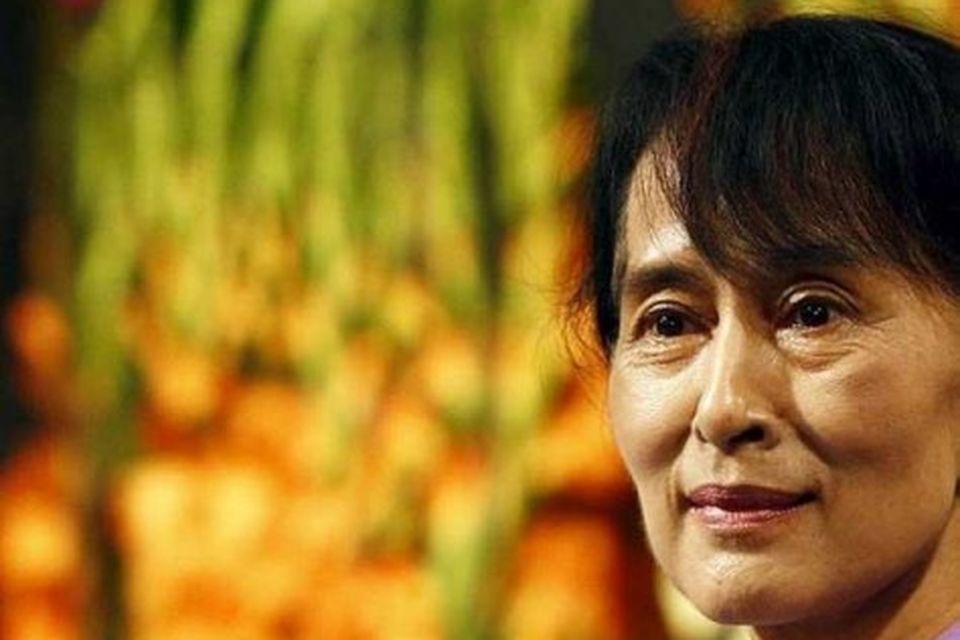 Aung San Suu Kyi í Ósló