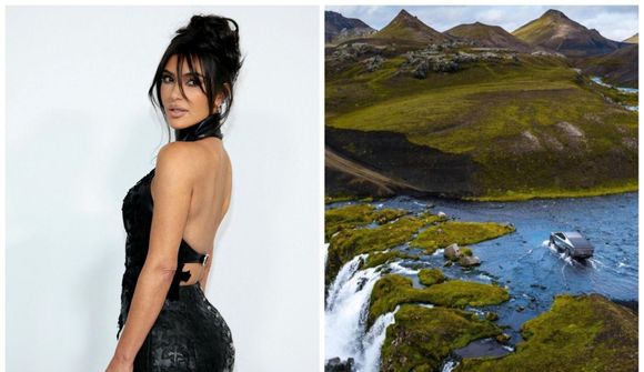 Kardashian keypti bíl sem var kynntur á hálendi Íslands