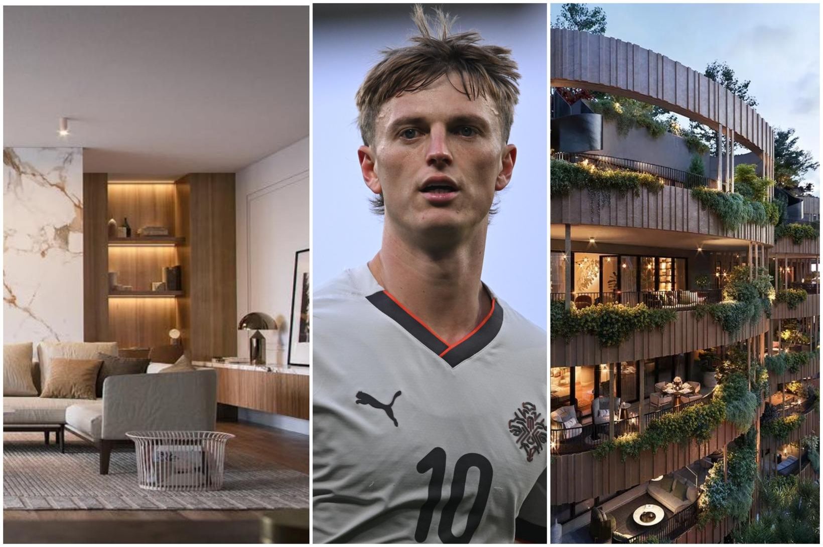 Albert keypti rándýra þakíbúð í Róm 