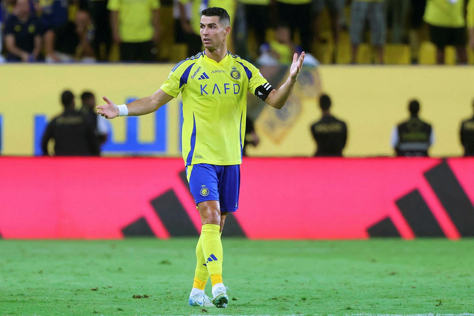 Cristiano Ronaldo í leik með Al-Nassr í Sádi-Arabíu.