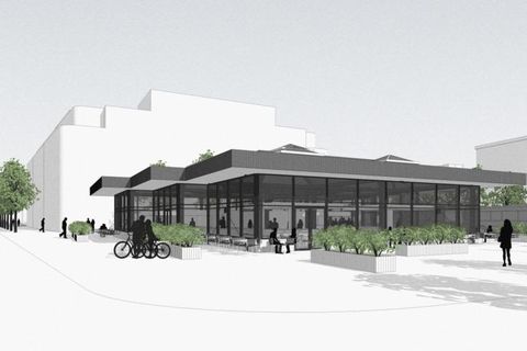 Former bus central Hlemmur will open as a  food hall this June.