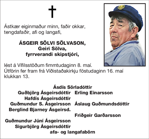 Ásgeir Sölvi Sölvason,