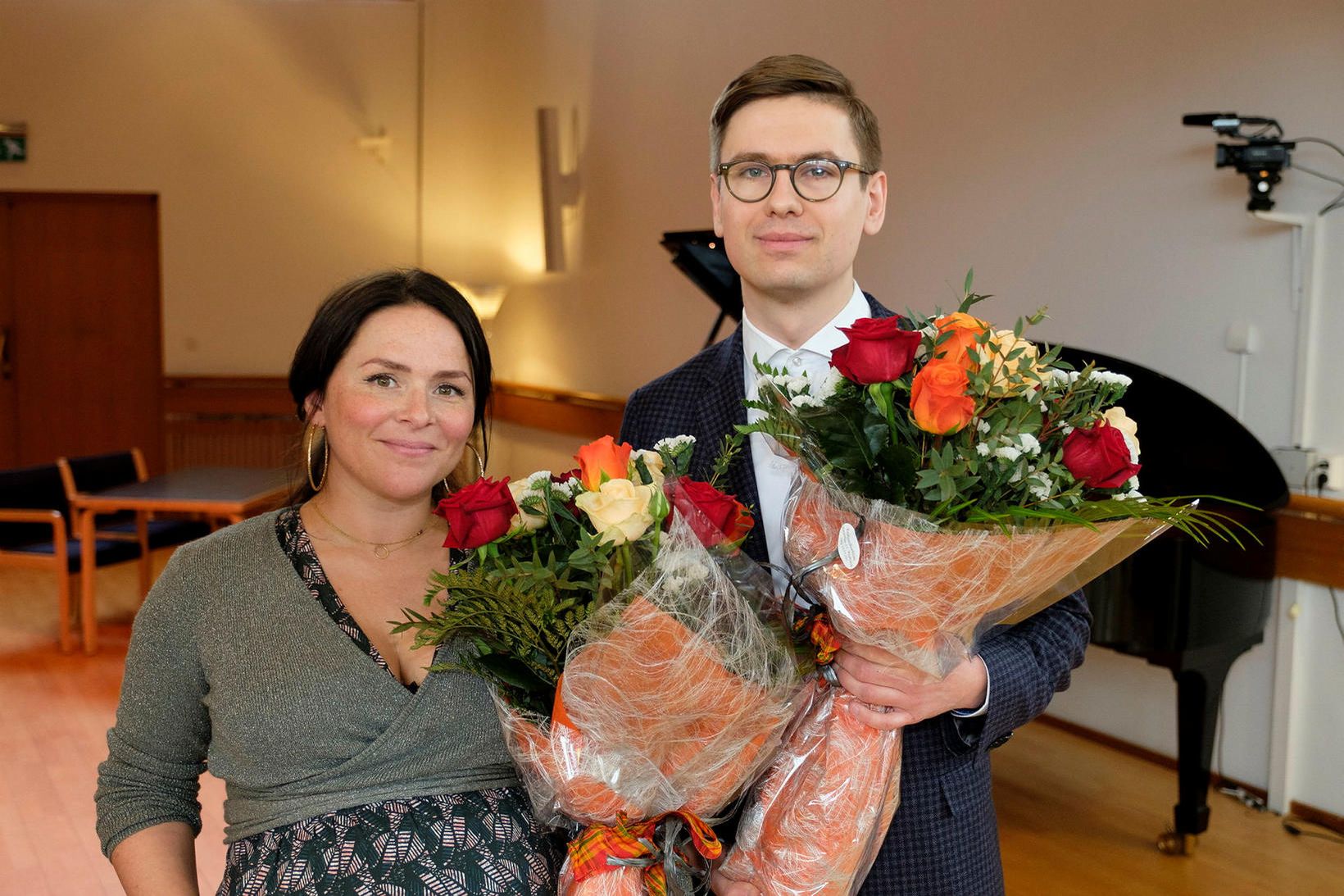 Ánægð Emilíana og Víkingur Heiðar voru einnig tilnefnd til verðlaunanna …