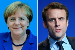 Merkel og Macron funda í Berlín í dag.