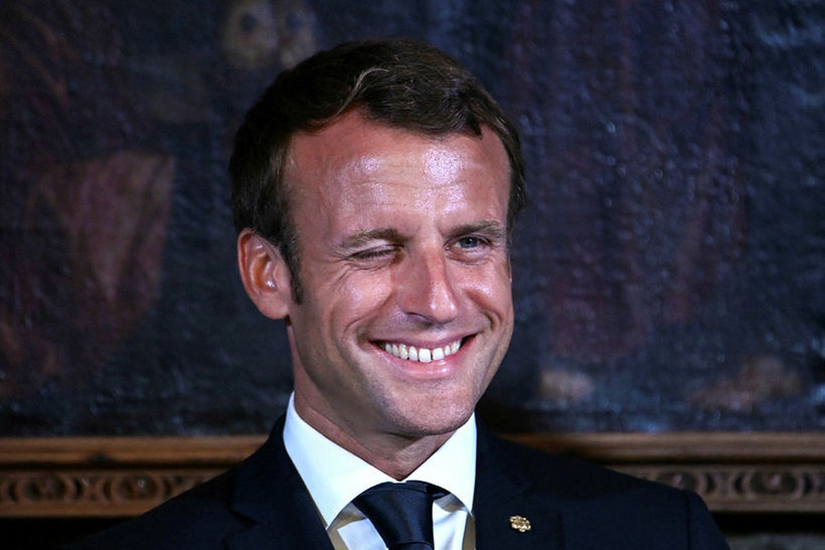 Emmanuel Macron, forseti Frakklands.
