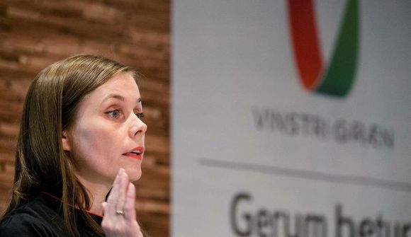 Vinstri grænir með 21,8% fylgi