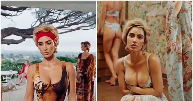 Er þetta ný hártíska sem Kim Kardashian skartar?