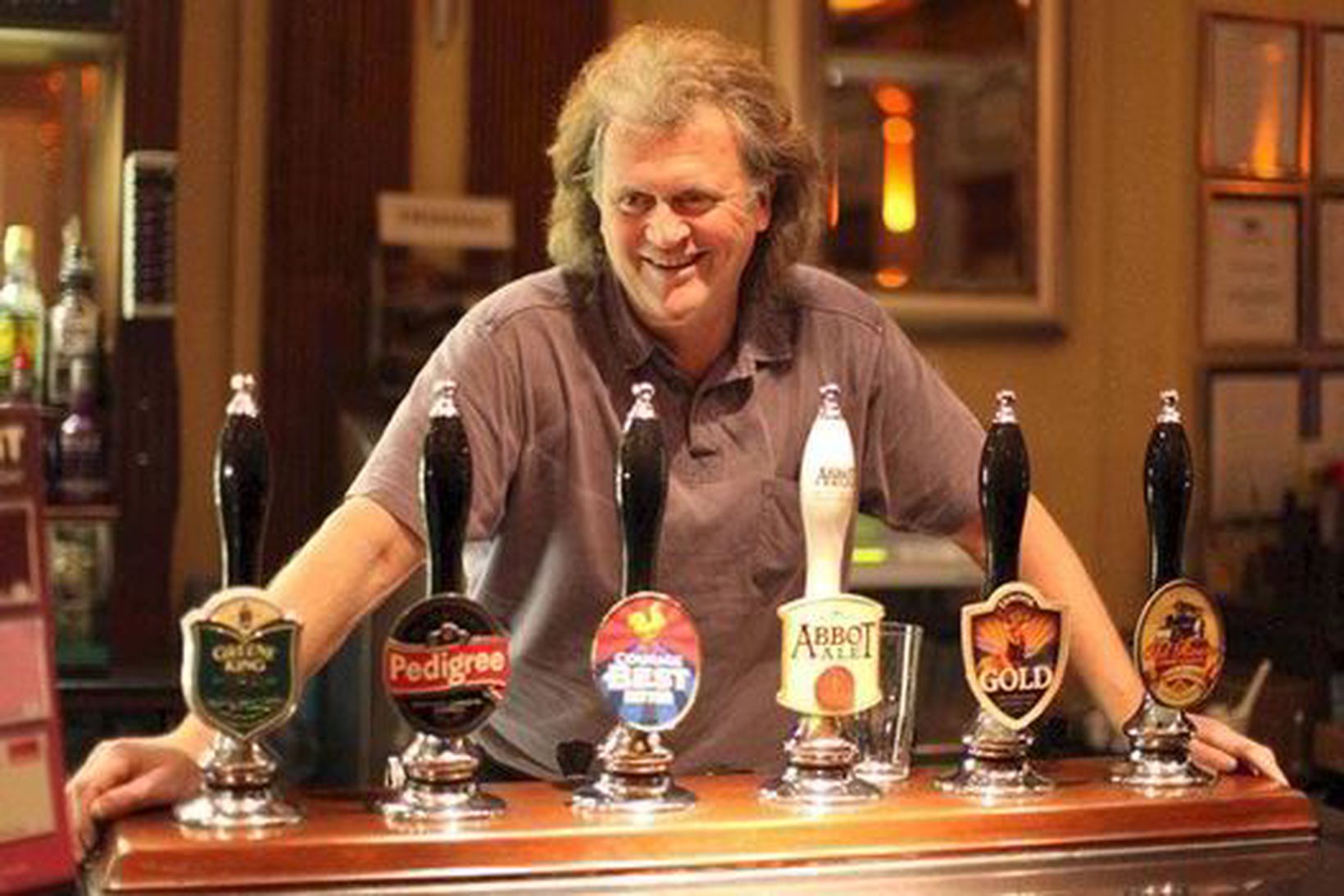 Tim Martin, stjórnarformaður bresku kráarkeðjunnar JD Wetherspoon.