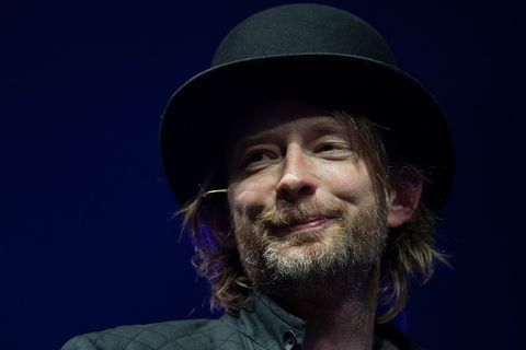 Thom Yorke, lead singer of Radiohead. Radiohead will be playing in Iceland for the first time, at the Secret Solstice festival this summer.