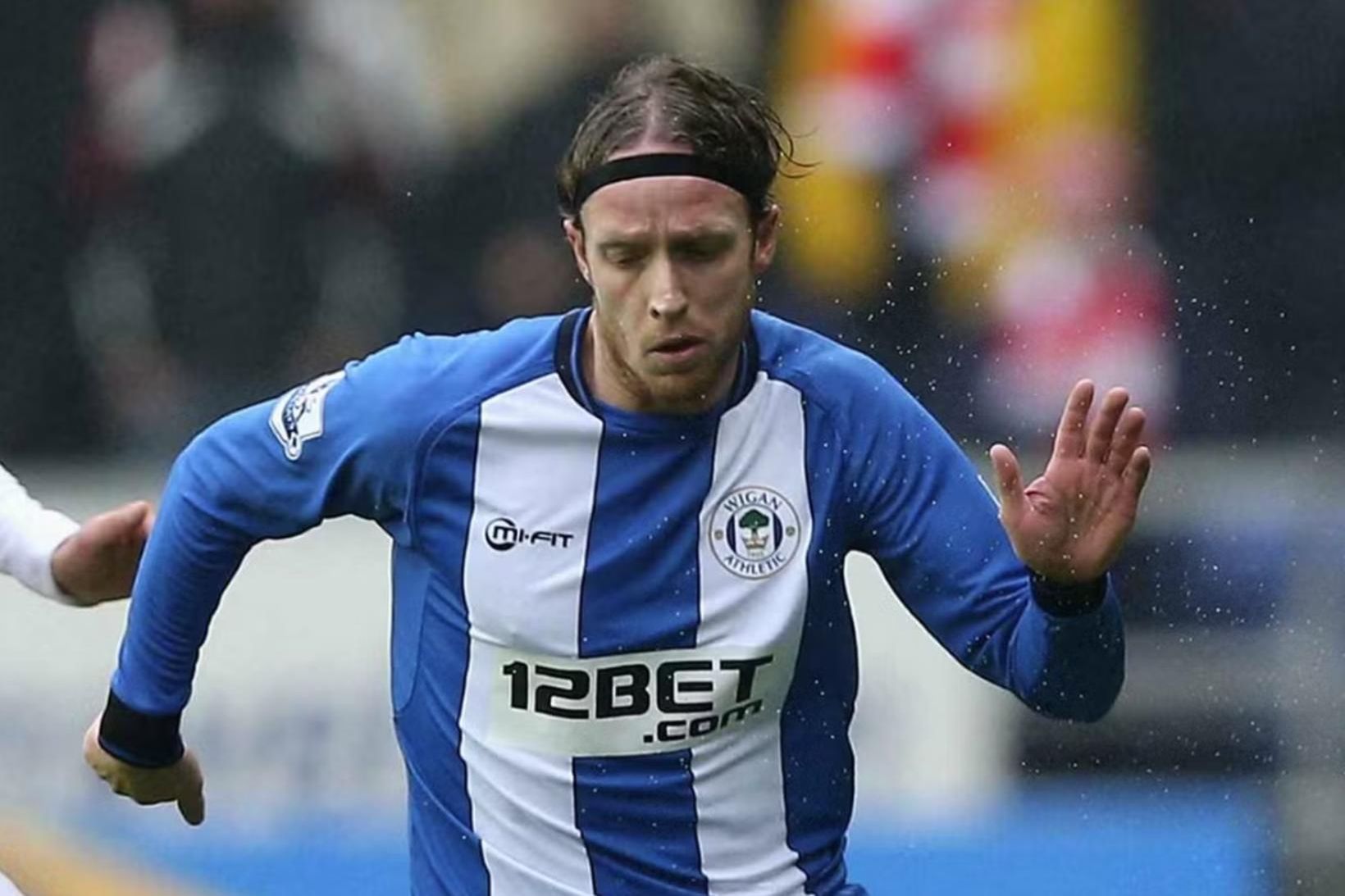 Ronnie Stam í leik með Wigan Athletic.