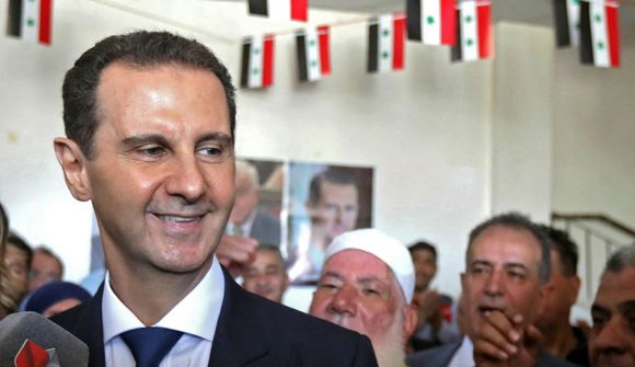 Assad endurkjörinn forseti Sýrlands 