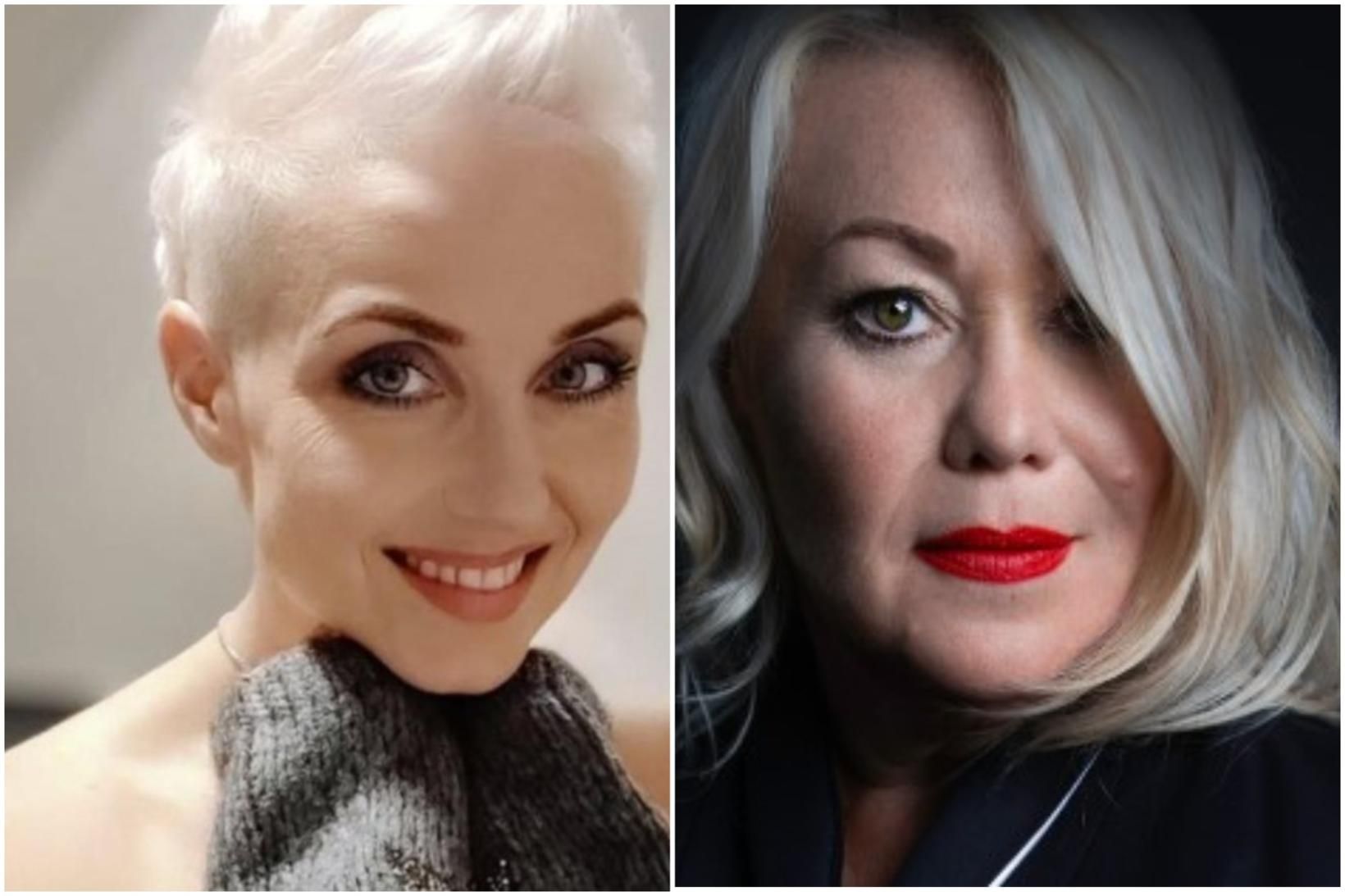 Þórdís Elva Þorvaldsdóttir og Jann Arden.