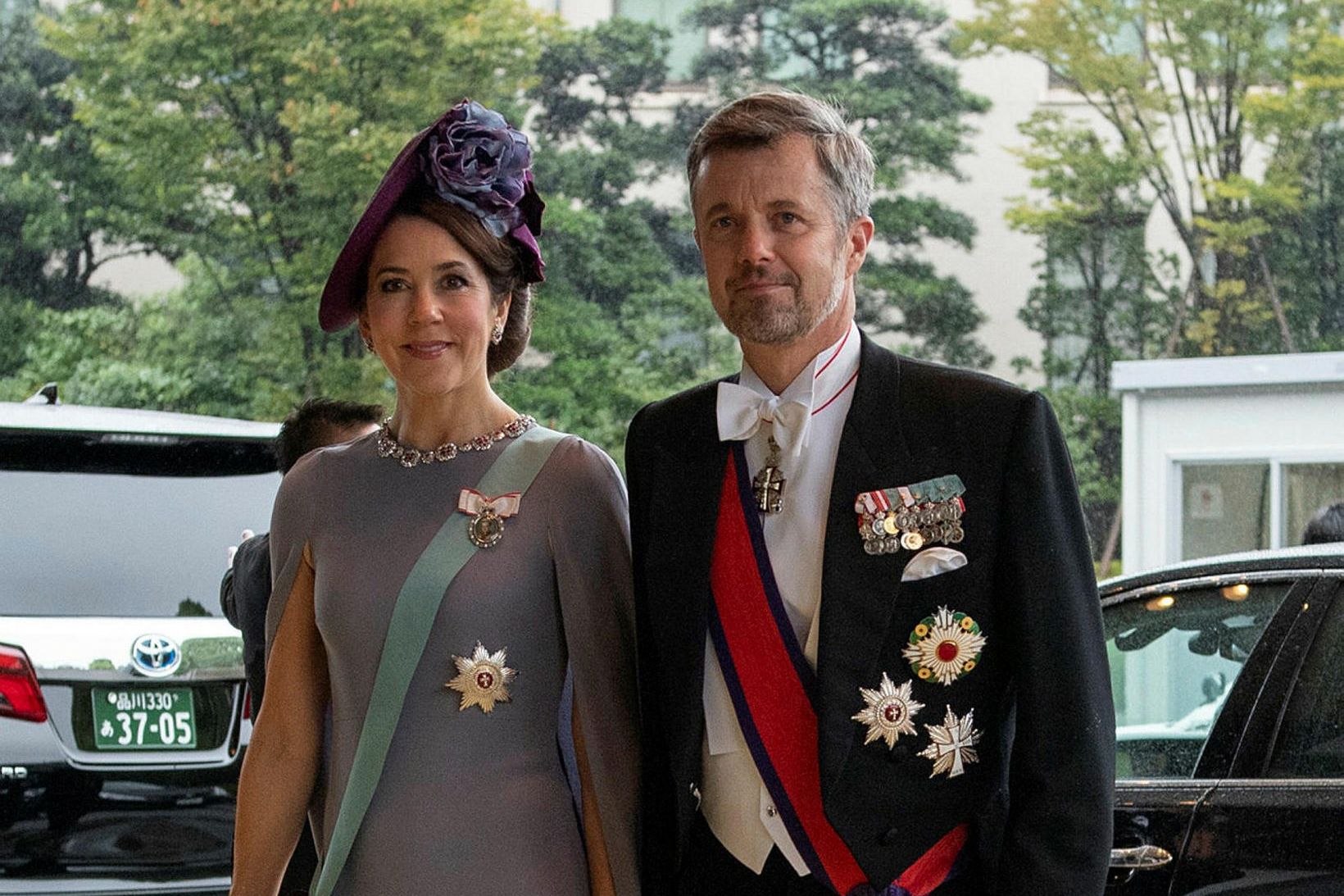 Mary og Friðrik krónprins.