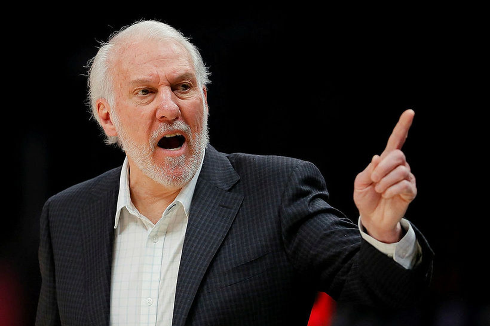 Gregg Popovich lét Bandaríkjaforseta heyra það.