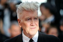 Bandaríski leikstjórinn David Lynch þegar hann mætti til sjötugs afmælis kvikmyndahátíðarinnar í Cannes, 23. maí …